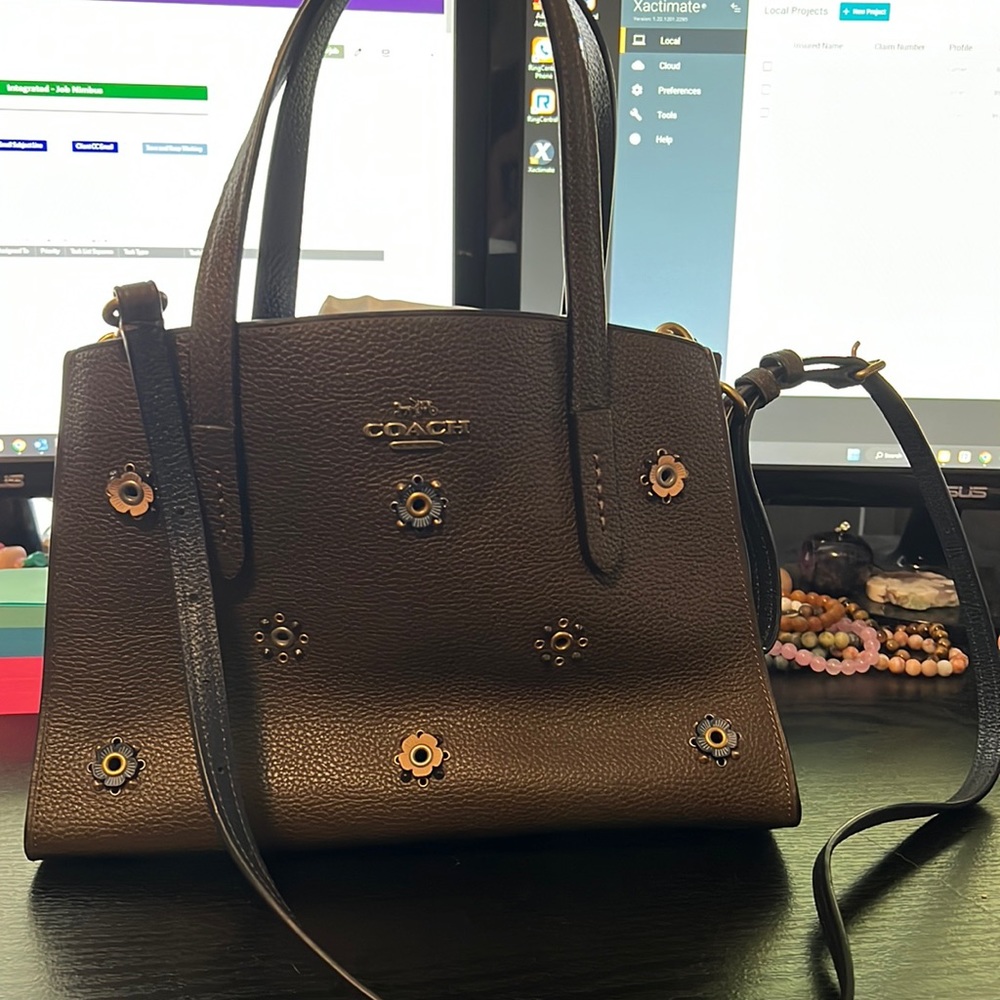 Brown Coach bag
